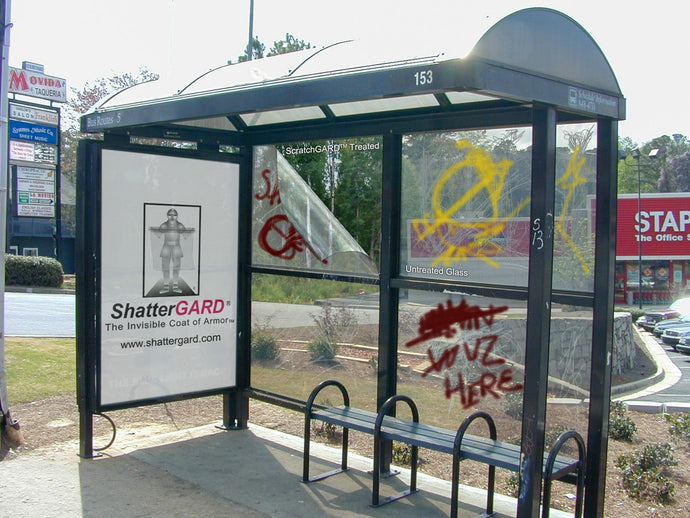DIY ScratchGARD Anti-Graffiti  Window Film Kits