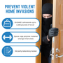 Load image into Gallery viewer, Home Invasion Prevention Products | OnGARD Security Door Brace Jammer |Burglar Proofing Doors | French Door Security |