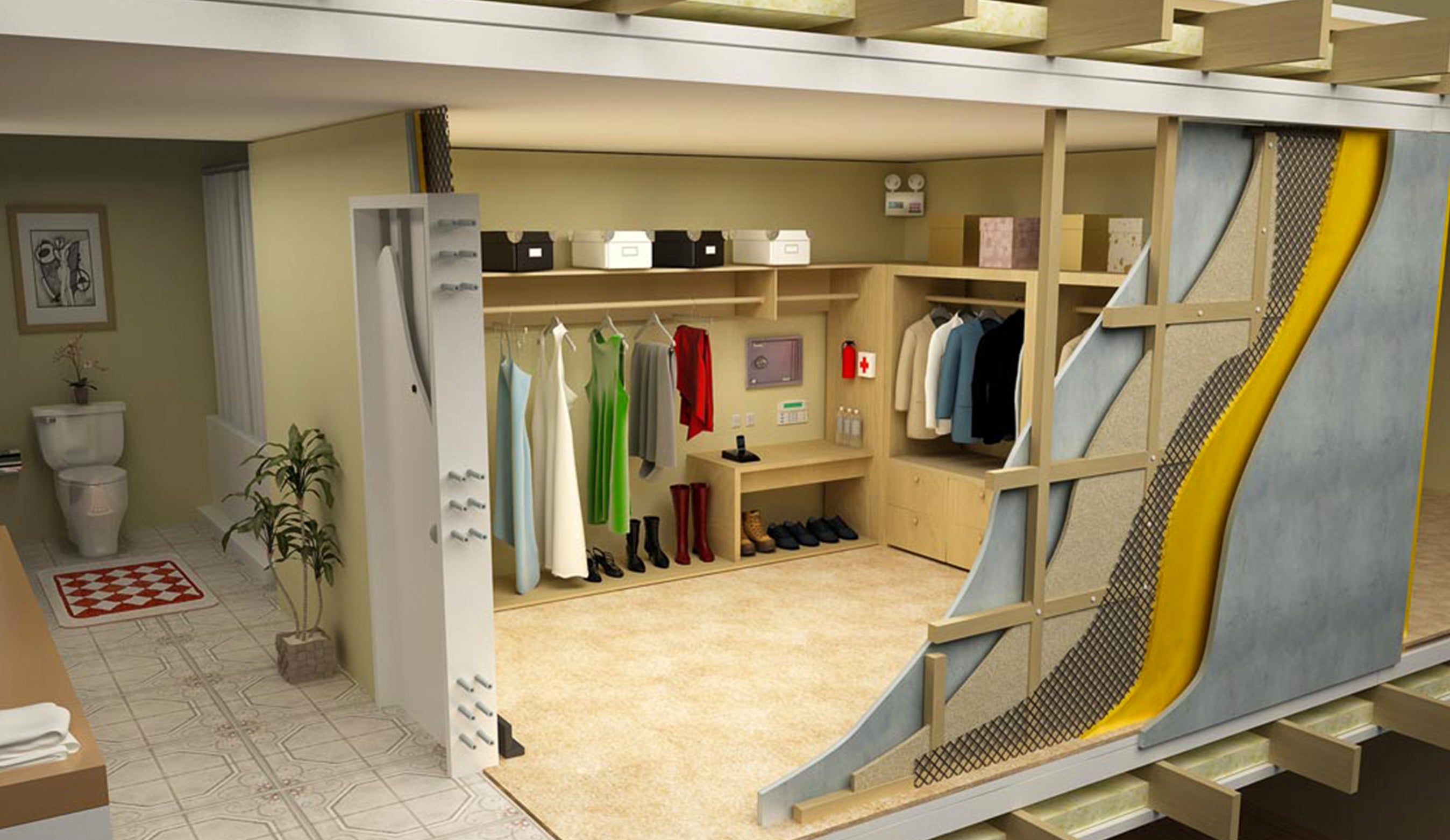 Safe House Examples Residential Safe Room Design