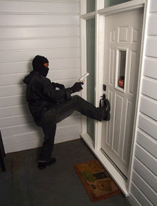 Home Invasion Prevention Products | OnGARD Security Door Brace Jammer |Burglar Proofing Doors | French Door Security |