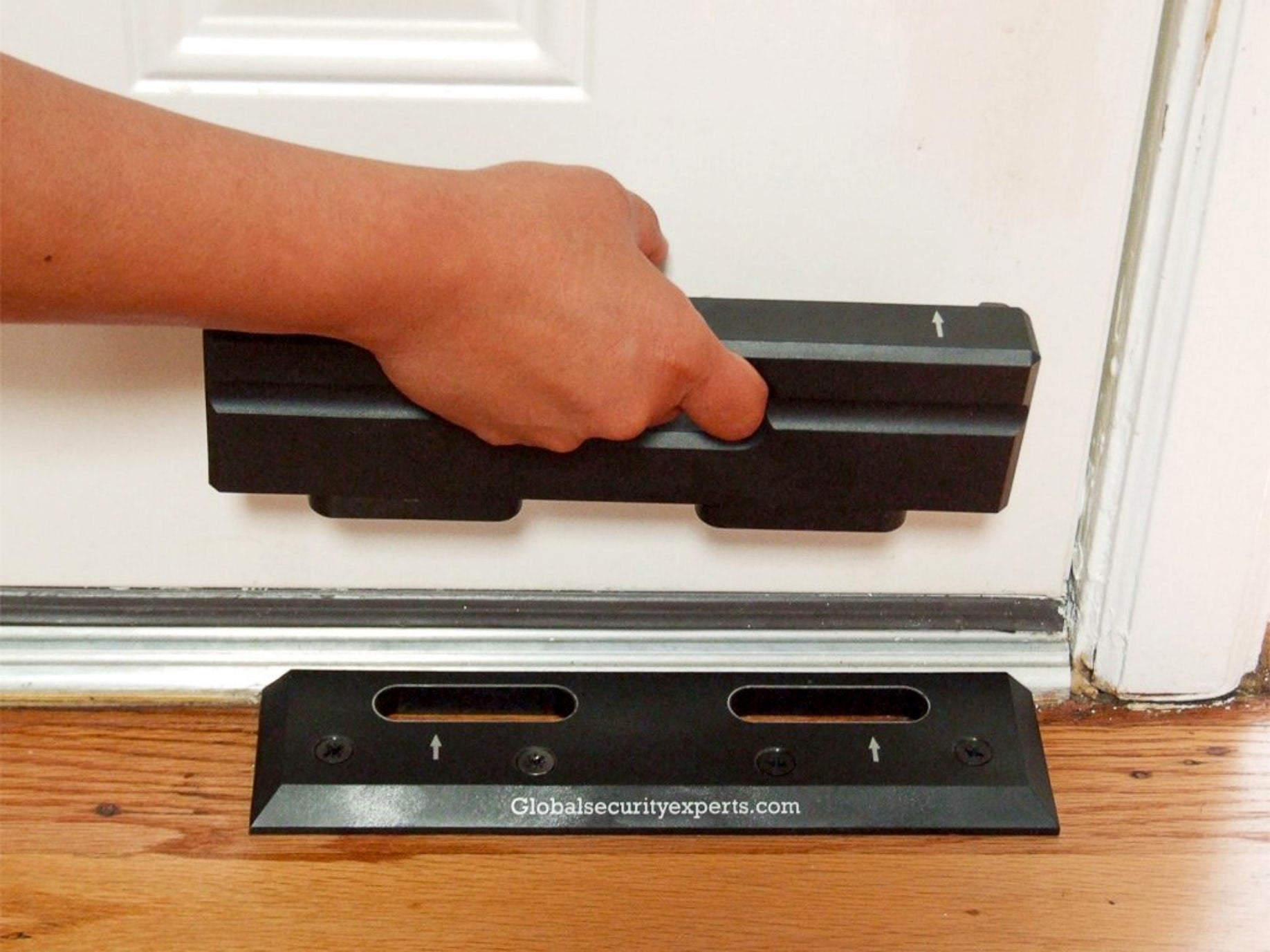 Door Brace Security Bar Lock Anti Kick for Residential, External Swing  Doors NEW 