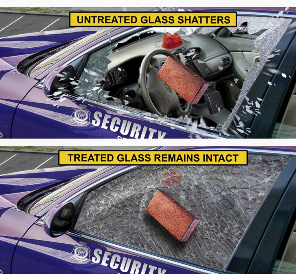VehicleGARD DIY Glass Protection Film | Car Security Window Film | Civilian & Law Enforcement Vehicle Glass Coatings
