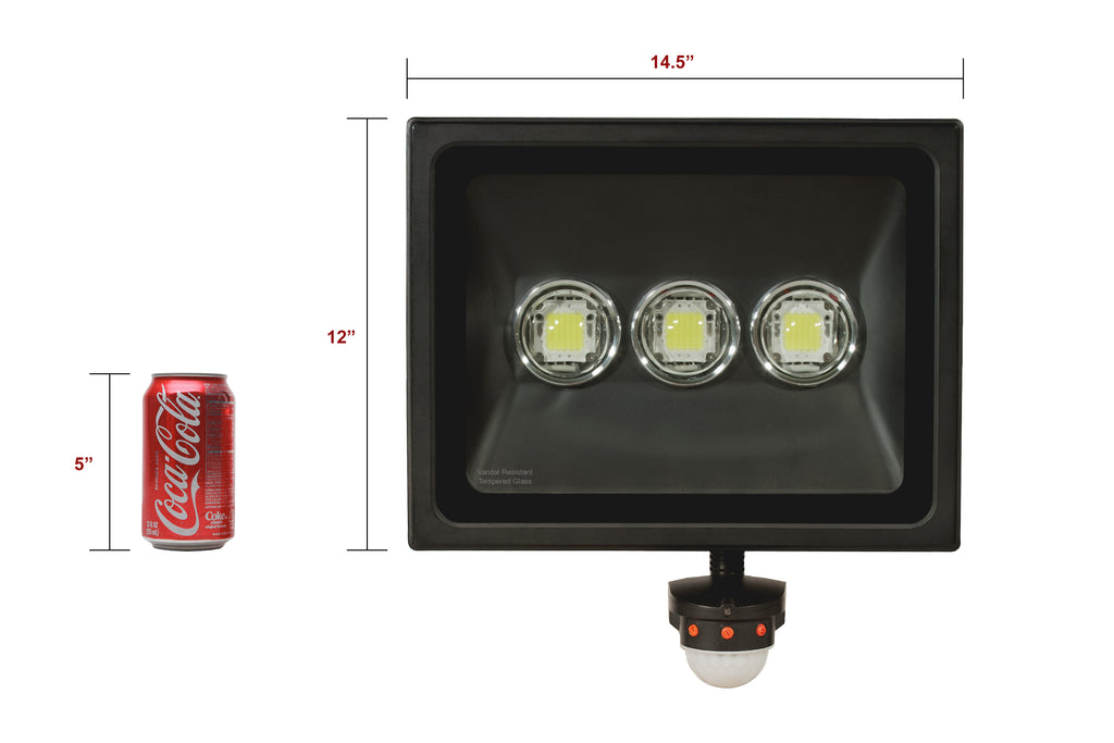 STARTLE Military - Grade LED Security Light  | Outdoor Motion Detection Home Security Flood Light | Brightest LED Floodlight Motion Sensor | Security Motion Detector Anti-Theft Light